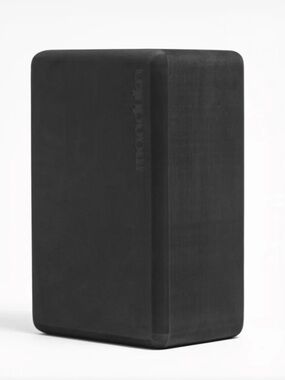 manduka Gray Recycled Foam Yoga Block